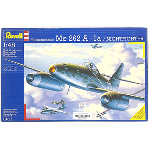 PRE-OWNED - Revell 04509 - Messerschmitt Me 262 A-1a / Nightfighter 1:48 Scale Model Plastic Kit