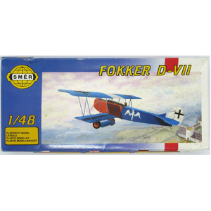 PRE-OWNED - Smer - Fokker D-VII 1:48 Scale Model Plastic Kit #PO-SME0803