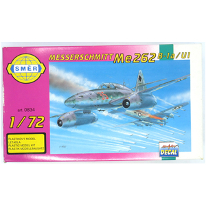 PRE-OWNED - Smer - Messerschmitt 262 B-1a/U1 *SEALED* 1:72 Scale Model Plastic Kit #PO-SME0834