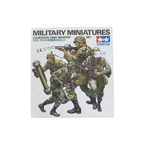 PRE-OWNED - Tamiya 35133 - U.S. Modern Army Infantry Set 1:35 Scale Plastic Model Kit
