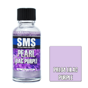 SMS PRL04 Pearl Acrylic Lacquer Lilac Purple Paint 30ml