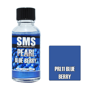 SMS PRL11 Pearl Acrylic Lacquer Blue Berry Paint 30ml