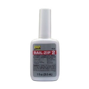 Zap PT-23 Rail-Zip 2 1oz Rail Cleaner Train and Slot cars