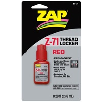 ZAP RED Thread Locker PT71 Z-71