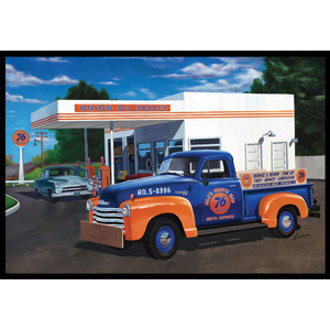 AMT 1076 1950 Chevy Pickup (Union 76) 1/25 Scale Model