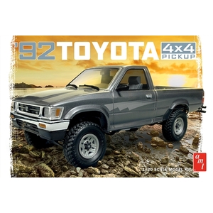 AMT 1082 1992 TOYOTA 4X4 PICK-UP 1:20 SCALE MODEL KIT 