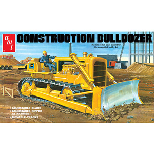 AMT 1086 Construction Bulldozer 1/25 Scale Model