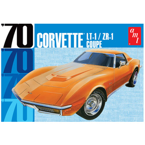AMT 1097 1970 Chevy Corvette Coupe 1/25 Scale Model Kit