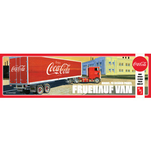 AMT 1109 Fruehauf Van Trailer Coca-Cola 1:25 Scale