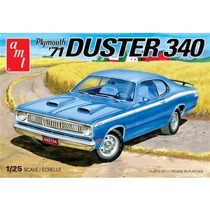 AMT 1118 1971 Plymouth Duster 340 1:25 Scale Model Kit