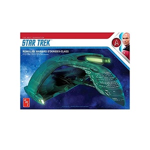 AMT 1125 Star Trek Romulan War Bird Plastic 1:3200 Scale Model Kit
