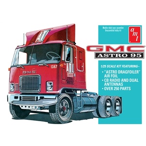 AMT 1140 GMC Astro 95 Semi Tractor 1/25 Scale Model Kit