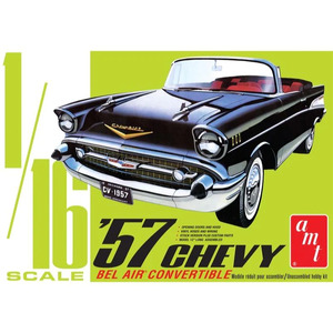 AMT1159 Chevrolet Bel Air 1957 Convertible 1/16 Scale Plastic Model Kit