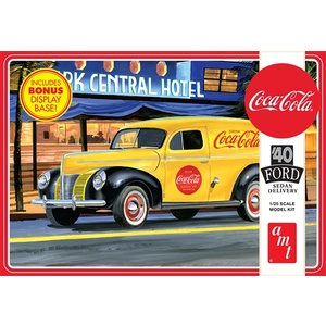 AMT 1161 1940 Ford Sedan Delivery (Coca-Cola) 1:25 Scale Model Kit