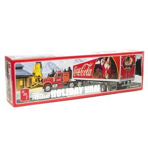 AMT 1165 Fruehauf Holiday Hauler Semi Trailer (Coca-Cola) 1:25 Scale Model Kit