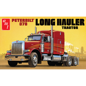 AMT 1169 Peterbilt 378 Long Hauler Semi Tractor 1:24 Scale Model Kit