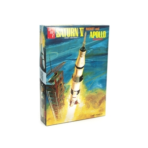 AMT 1174 Saturn V Rocket 1:200 Scale Model 