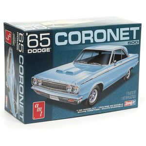 AMT 1176 1965 Dodge Coronet - SNAP Kit 1:25 Scale Model