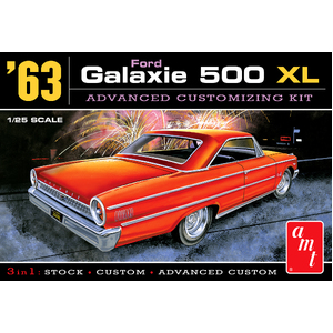 AMT 1186 1963 Ford Galaxie 1/25 Scale Model Plastic Kit