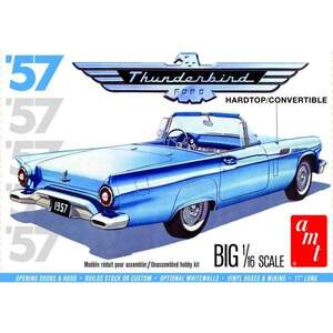 AMT1206 1/16 1957 Ford Thunderbird Plastic Model Kit