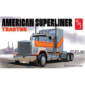 1/24 American Superliner Semi Tractor Model Kit  AMT1235