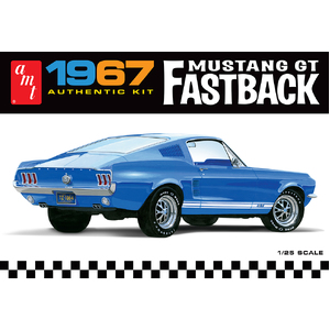 AMT 1241 Ford Mustang GT Fastback 1:25 Scale Model Plastic Kit