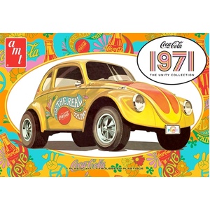 AMT 1284 Coca-Cola 1971 Unity Volkswagen Superbug Gasser 1/25 Scale Plastic Model Kit