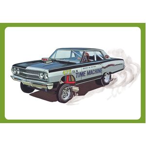 AMT 1302 1965 Chevy Chevelle AWB "Time Machine" 1:25 Scale Model Plastic Kit