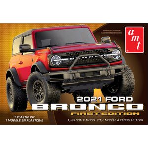 AMT 1343 2021 Ford Bronco 1st Edition 1:25 Scale Model Plastic Kit