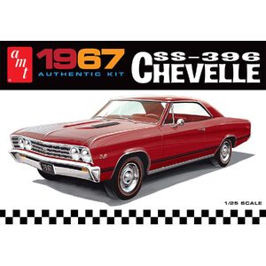 AMT 1388 1967 Chevrolet Chevelle SS396 1/25 Scale Model Plastic Kit
