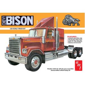 AMT 1390 Chevrolet Bison Conventional Tractor 1:25 Scale Model Plastic Kit