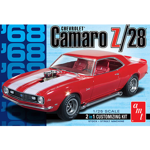 AMT 868 1968 Chevy Camaro Z/28 1/25 Scale Model