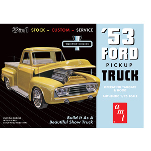 AMT 882 1953 Ford Pickup 1/25 Scale Model