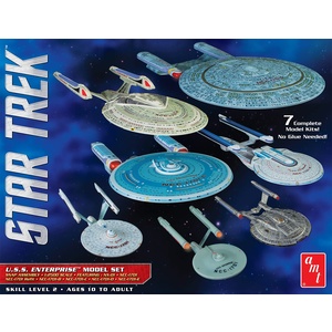 AMT 954 Star Trek U.S.S. Enterprise Box Set – Snap Assembly 1:2500  Scale 