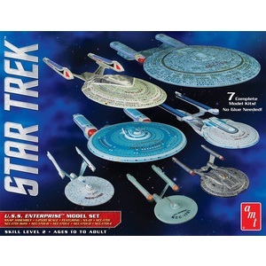 AMT 954 Star Trek U.S.S. Enterprise Box Set – Snap Assembly 1:2500  Scale