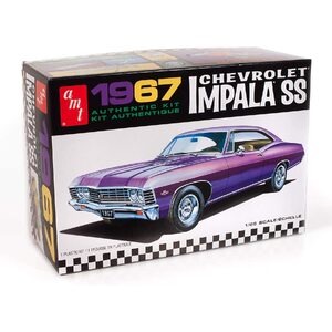 AMT 981 1967 CHEVY IMPALA SS (STOCK) 1:25 SCALE MODEL KIT