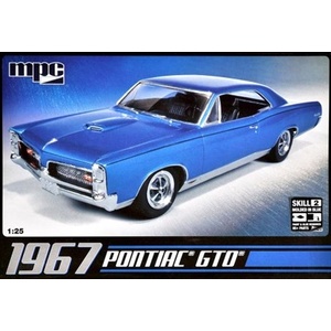 MPC 710 1/25 1967 Pontiac GTO -- Plastic Model Car Kit