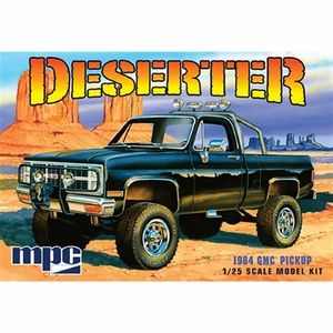 MPC 1984 GMC Pickup (Black) 1/25 MPC848