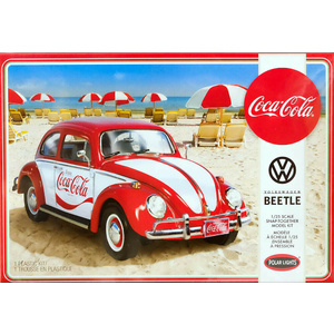 Polar Lights 960M Volkswagen Beetle COCA-COLA 1/25 Scale Model