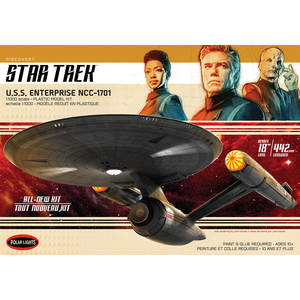 Polar Lights 973M Star Trek DISCOVERY U.S.S. Enterprise 1:1000 Scale Model