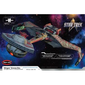 Polar Lights 997 Star Trek 6: The Undiscovered Country Klingon K'ronos 1 1:350 Scale Model Plastic Kit