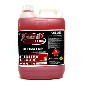 RedBack Racing 2 Stroke, 10% Nitro, 75% Methanol, Aircraft Fuel 5L (PICK UP ONLY)