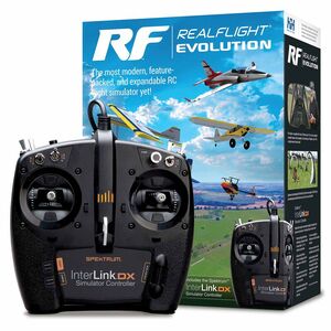 RealFlight Evolution RC Flight Simulator with InterLink DX Controller RFL2000