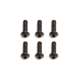 River Hobby 10241 M3x10mm Button Head Hex Screws, 6pcs (FTX6526)