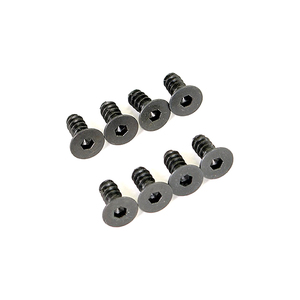 River Hobby 85173 Flat Head Hex Screws M4x10mm Self Tapping, 8pcs (FTX6961)