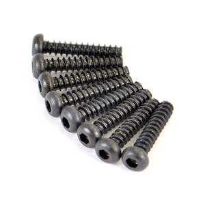 River Hobby 85179 Round Head Self Tapping Hex Screws 3x15mm, 8pcs (FTX6520)