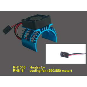 River Hobby H0099 Heat Sink (590/550 Motor) w/ Fan