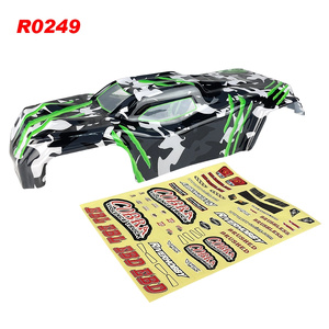 VRX R0249 Cobra 1/10 RC Car Body Shell, Painted