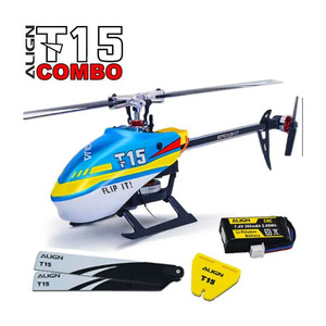 Align T15 Combo Model Helicopter Blue RH15E21XW