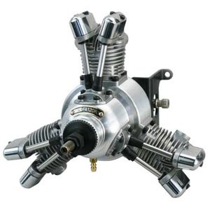 SAITO Engine FA-120R3, 3 Cyl. Radial